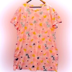 Floral Print Women's Pajama Top